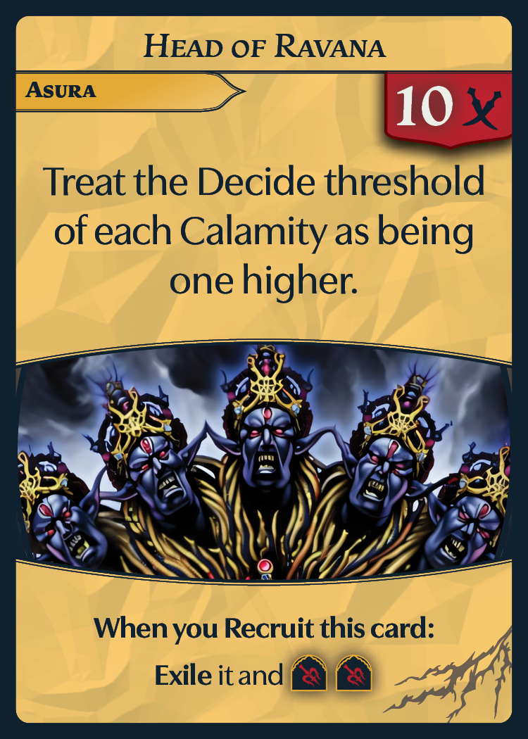 Image of an Asura card